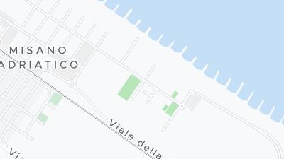 Kaart met de situering van het hotel