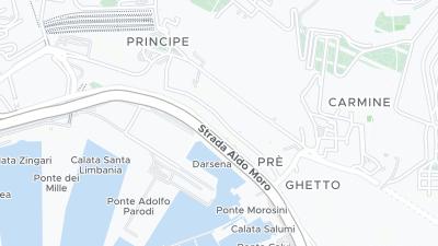 Hotel location map
