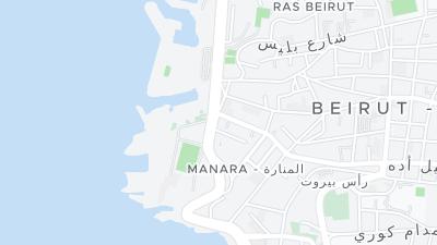 Hotel location map