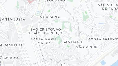 Mapa de localização do hotel