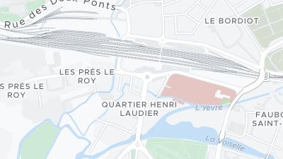 호텔 위치 지도