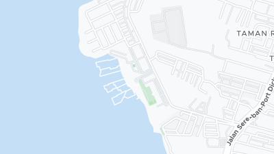 Mapa de localização do hotel