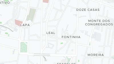 Mapa de localização do hotel