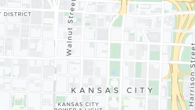 Hotel location map