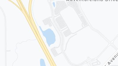 Hotel location map
