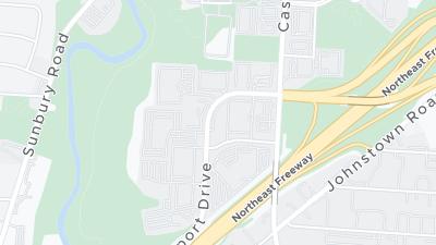 Hotel location map