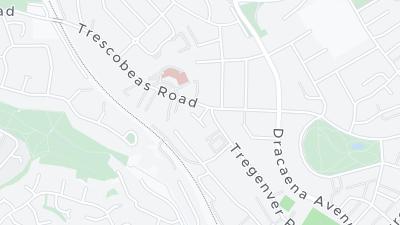 Mapa de localização do hotel