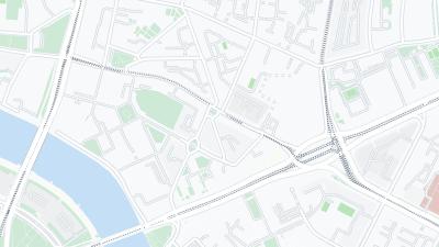 Kaart met de situering van het hotel