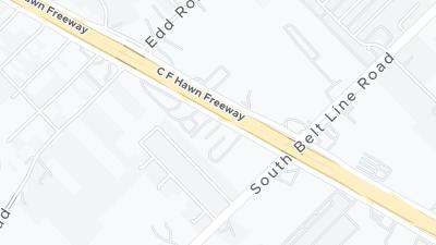 Hotel location map