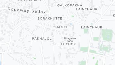 Hotel location map