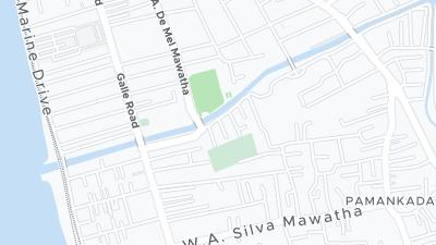 Hotel location map