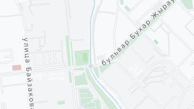 Hotel location map