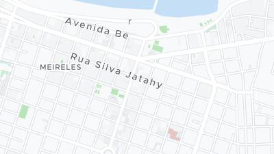 Mapa de localização do hotel