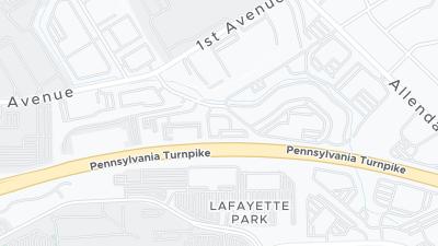 호텔 위치 지도