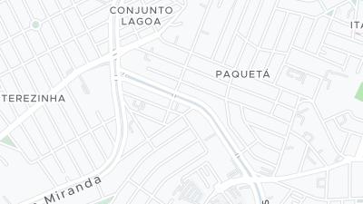 Mapa de localização do hotel