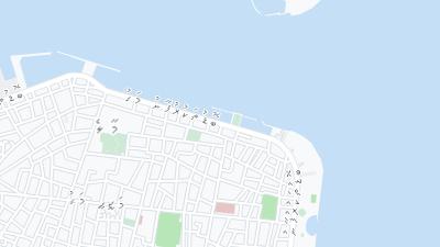 Kaart met de situering van het hotel