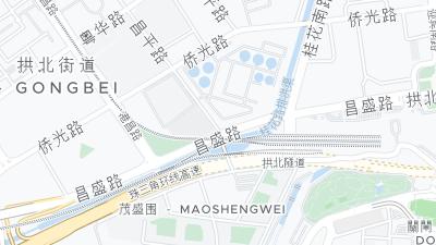 Hotel location map