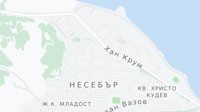 Hotel location map