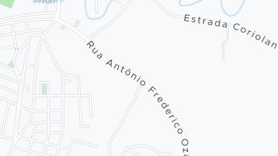 Kaart met de situering van het hotel