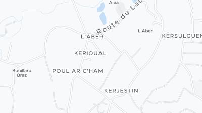 Hotel location map