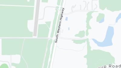 Mapa de localização do hotel