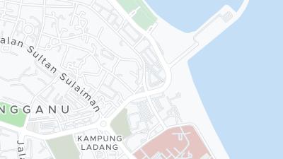 Mapa de localização do hotel