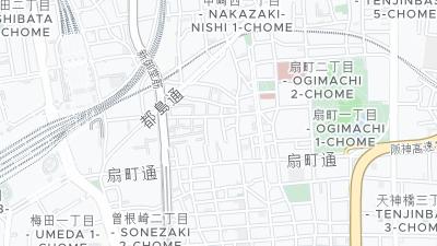 Mapa de localização do hotel