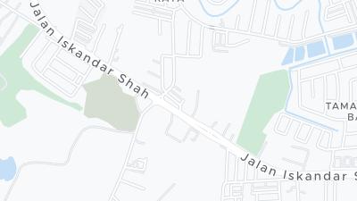 Mapa de localização do hotel