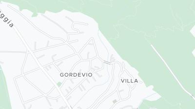 Kaart met de situering van het hotel