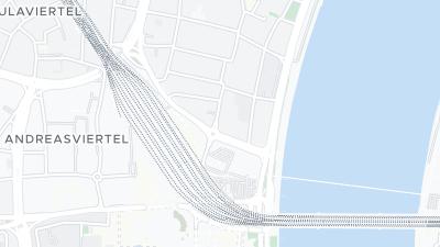 Hotel location map