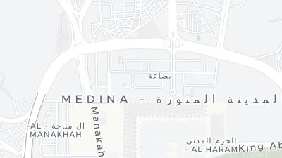 Hotel location map