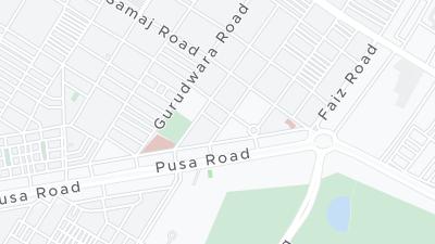 Hotel location map