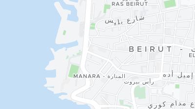 Hotel location map