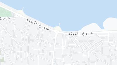 خريطة موقع الفندق