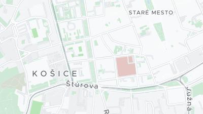 Mapa de localização do hotel