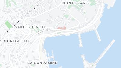 Mapa de localização do hotel