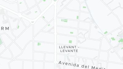 Hotel location map