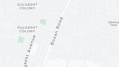 Hotel location map