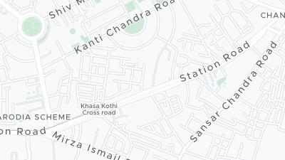 خريطة موقع الفندق