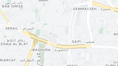 ホテル所在地マップ