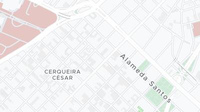 Mapa de localização do hotel