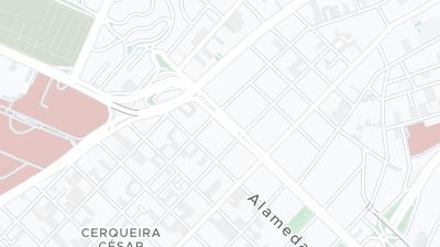 Kaart met de situering van het hotel