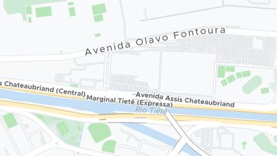 Hotel location map
