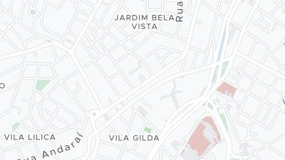 Kaart met de situering van het hotel