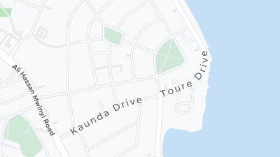 Hotel location map
