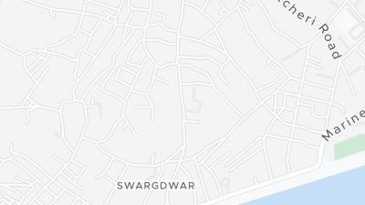 Kort over hotellets beliggenhed