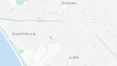 Hotel location map