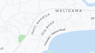 Mapa de localização do hotel