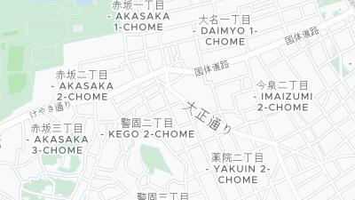 ホテル所在地マップ