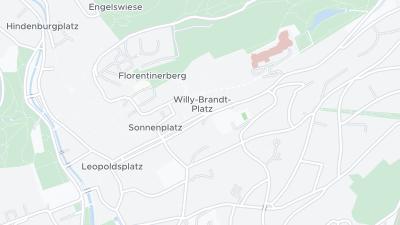 Mapa de localização do hotel